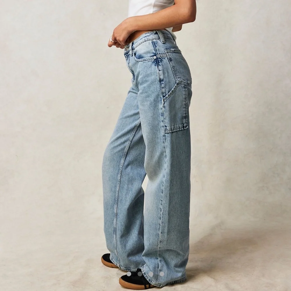 We The Free Tinsley Baggy High-Rise Jeans | Size 27 - Picture 2 of 4